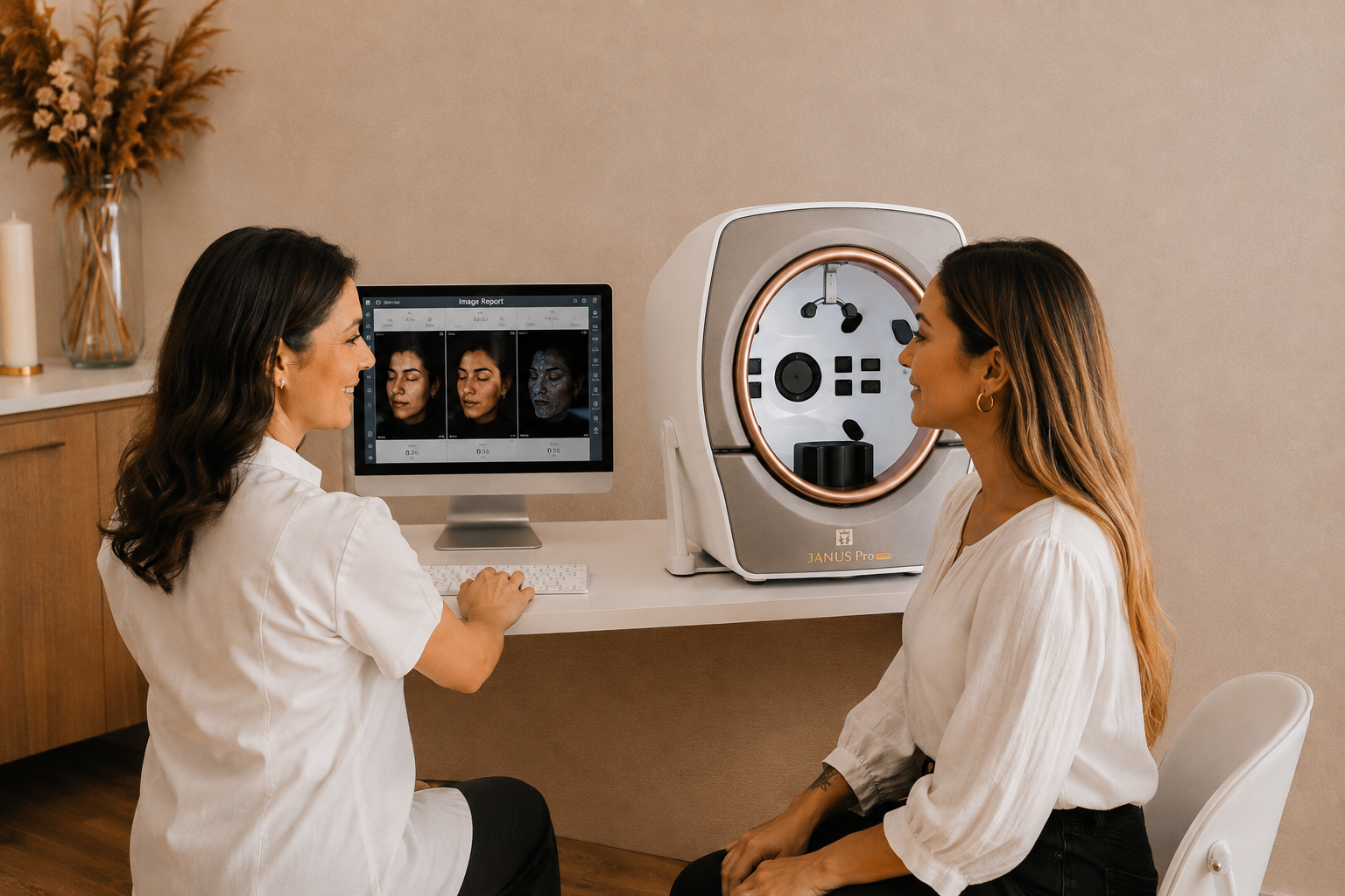 Dermanelle Beratung zu JANUS Pro Sunlike